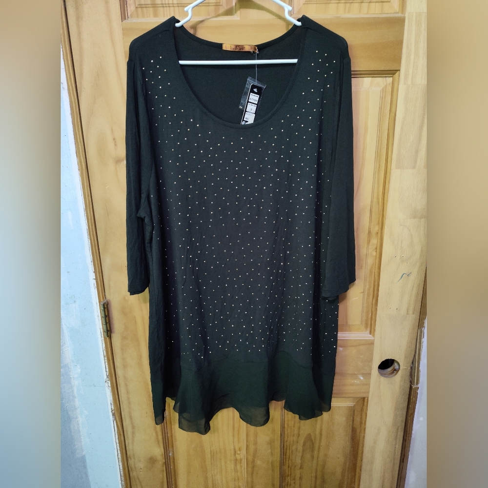 Hunter green Blouse
